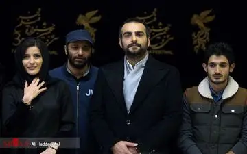 "حامد کمیلی" در سی و پنجمین جشنواره فیلم فجر+ عکس