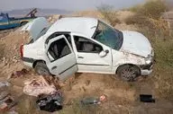 واژگونی وحشتناک خودرو در محور دالاهو با ۳ جانباخته