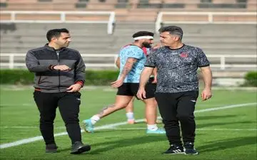 تمرین پر نشاط مس رفسنجان در روز بازگشت پورموسوی