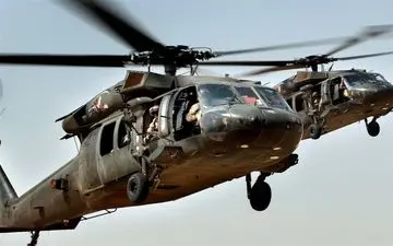  مرگ ۴ سرباز ارتش آمریکا بر اثر سقوط بالگرد 