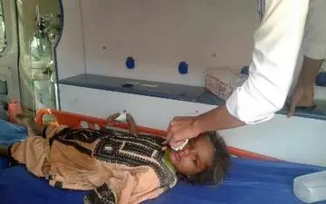 مصدومیت دختر خردسال براثر ریزش دیوار