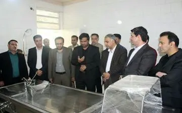 راه اندازی سالن تشریح پزشکی قانونی شهرستان کنگاور 