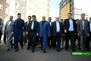 محمدشریعتمداری وزیر کار و رفاه اجتماعی در کرمانشاه