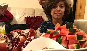 یلدای پسر «کامران نجف‌زاده» در آمریکا! + عکس