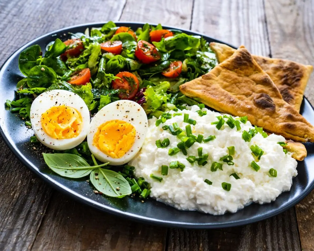تخم‌مرغ پخته یا پنیر کاتیج؛ کدام‌یک گزینه سالم‌تری برای میان‌وعده است؟
