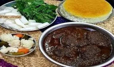 طرز تهیه سبزی فسنجون شمالی | حتما امتحانش کنید!
