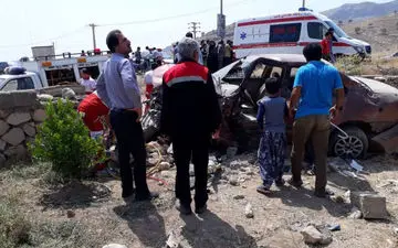 مسیر دهلران به مهران؛ سه کشته و ۶ مصدوم در حادثه رانندگی