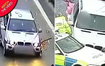 صحنه وحشتناکی که راننده مست در اتوبان رقم زد+فیلم