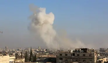 حمله راکتی به ساختمان تجاری روسیه در دمشق 