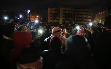  اردنی ها به سیاست های دولت اعتراض کردند