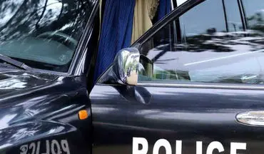 تیپ عجیب خانم بازیگر در ماشین پلیس! + عکس