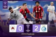خلاصه بازی الریان 0 - استقلال 2 + ویدئو