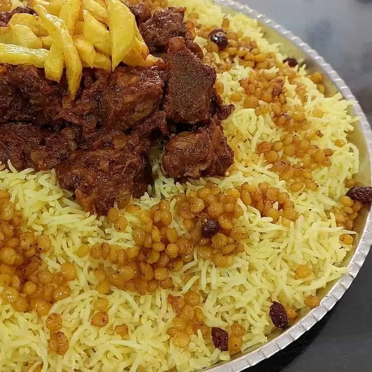 پلو عربی رو این طوری درست من/ محشر است