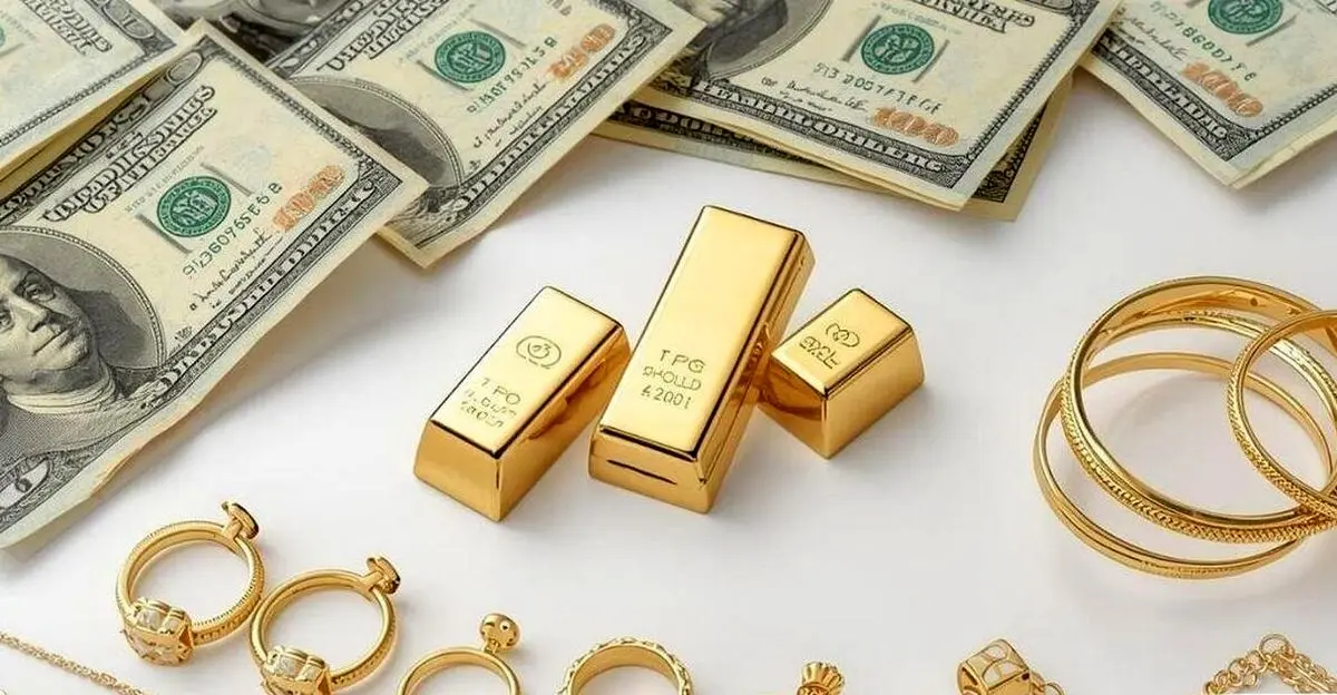 آخرین قیمت طلا،  و دلار امروز چهارشنبه ۱۴ آبان ۱۴۰۴