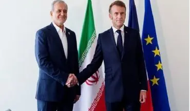 روایت دیدار «ماکرون» با رئیس جمهور ایران