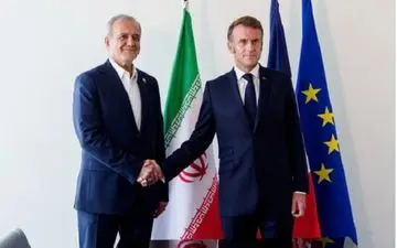 روایت دیدار «ماکرون» با رئیس جمهور ایران