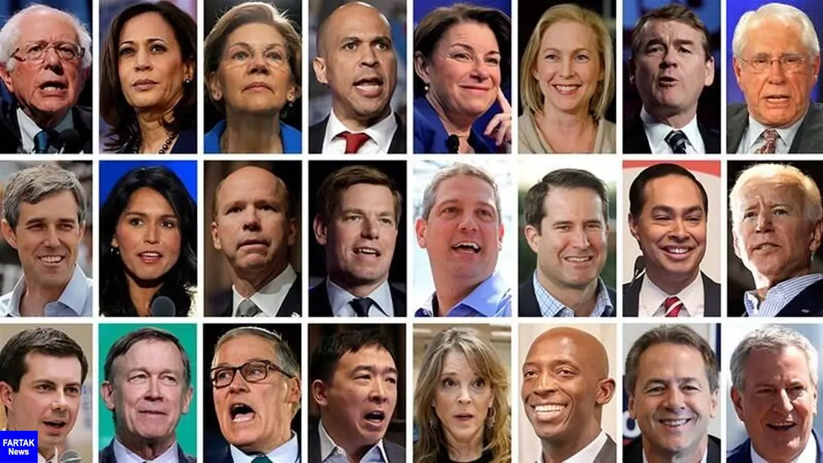 20 نامزد مناظره مقدماتی انتخابات 2020 ریاست جمهوری آمریکا را برگزار می کنند