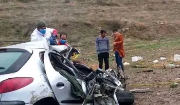 ۹ کشته و زخمی در انحراف و واژگونی خودرو پژو پارس
