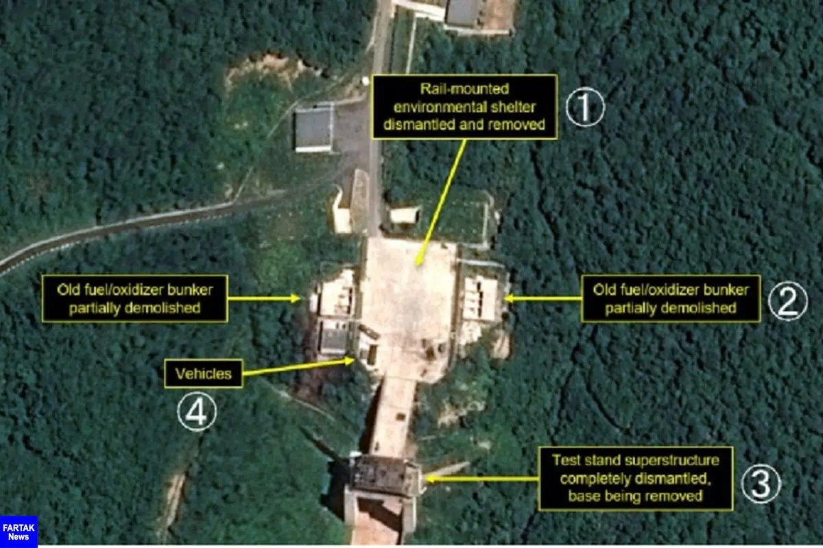  کره شمالی برچیدن سایت هسته ای را متوقف کرده است