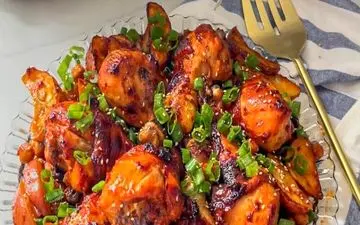 طرز تهیه مرغ کبابی با شیره انگور: یک غذای سالم، خوشمزه و متفاوت
