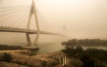 اطلاعیه مدیریت بحران در خصوص حرکت توده خاک عراقی به سمت خوزستان