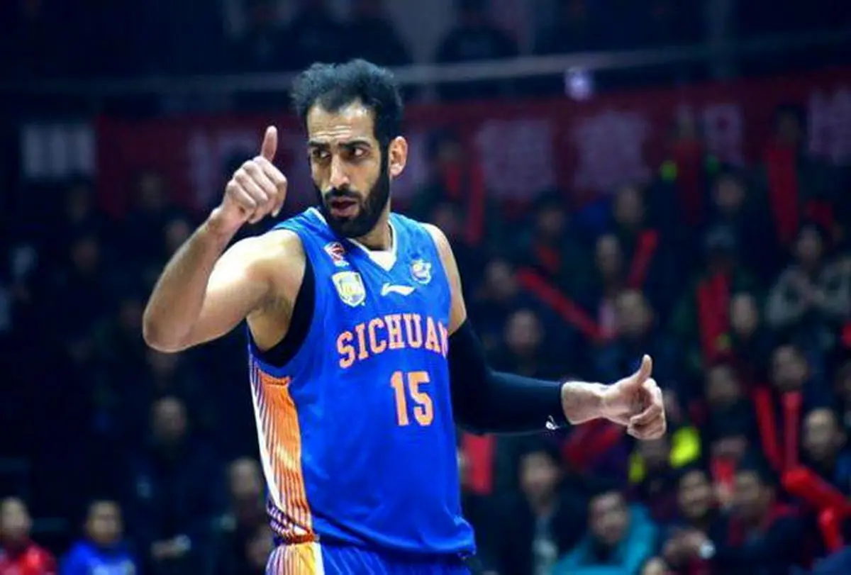 ستاره ایران از بهترین های لیگ بسکتبال چین