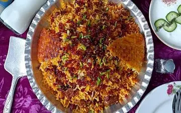 طرز تهیه  نثار پلو دماوندی!