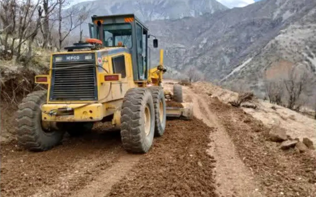 بهره‌مندی بیش از ۱۵۰۰ خانوار روستایی کرمانشاه از راه آسفالت