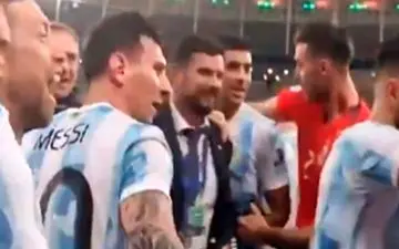 واکنش لیونل مسی به حرکت دی پائول