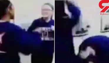  لحظه حمله وحشیانه به دختر 12 ساله در سرویس بهداشتی مدرسه+فیلم