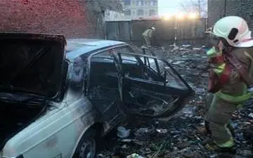 پیکان در آتش سوخت 