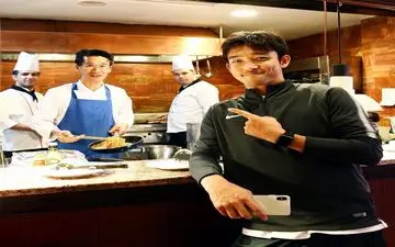 تیم کاشیما با آشپز ژاپنی به تهران آمد