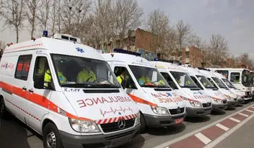 استقرار آمبولانس‌های اورژانس در سطح شهر تهران