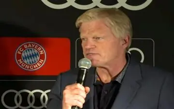 واکنش اولیور کان به خبر پیوستن رونالدو به بایرن