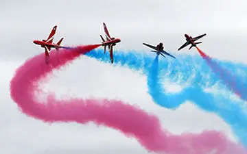 سانحه وحشتناک در حین نمایش هوایی + فیلم