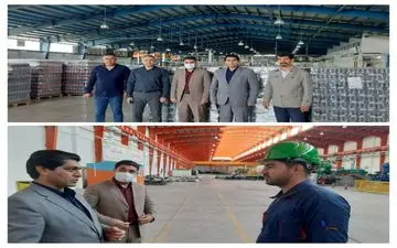 بازدید مدیرکل گمرکات استان ایلام از کارخانه هایسنس وفولادگستر