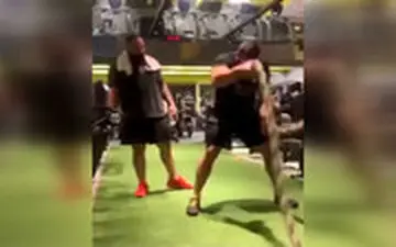  تمرین امیر علی‌اکبری با حمید صفت