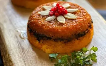 طرز تهیه  ته چین اسفناج شمالی!