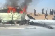 تصادف مرگبار در جاده کرمانشاه-روانسر با ۴ کشته