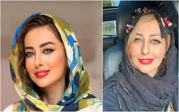 پست نفیسه روشن در مدح مسعود ده نمکی|نفیسه روشن به یاد خاطرات گذشته
