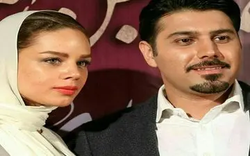 خواننده مشهور و همسرش در آغوشش+عکس