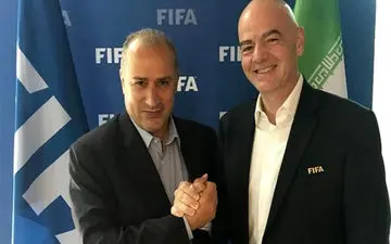 اطمینان رئیس فدراسیون فیفا از حضور بانوان
