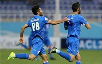 بازگشت مربع خط هجومی استقلال برابر الاهلی 