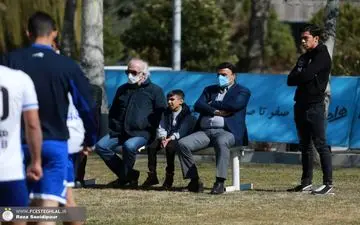 چهره عبوس مهاجم بلاتکلیف استقلال
