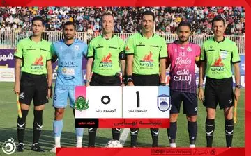 خلاصه بازی چادرملو 1 - آلومینیوم اراک 0 + ویدئو