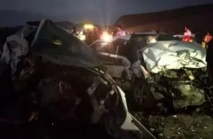 تصادف مرگبار در مکزیک جان 10 نفر را گرفت | فیلم