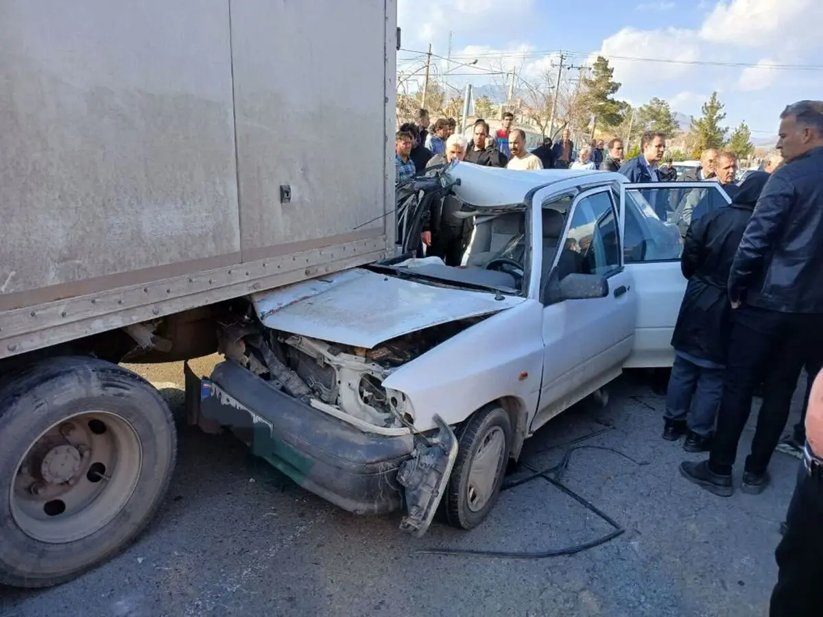 مرگ دلخراش چهار نفر در جاده خنداب