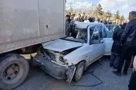 مرگ دلخراش چهار نفر در جاده خنداب