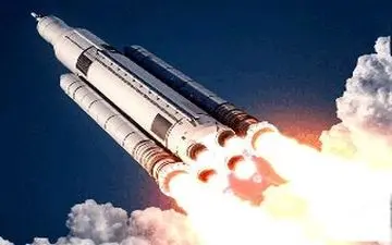 

 
رونمایی از راکتی که قرار است به فضا پرتاب شود