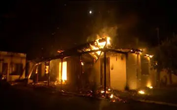 جنگل‌های یونان در آتش سوخت + فیلم